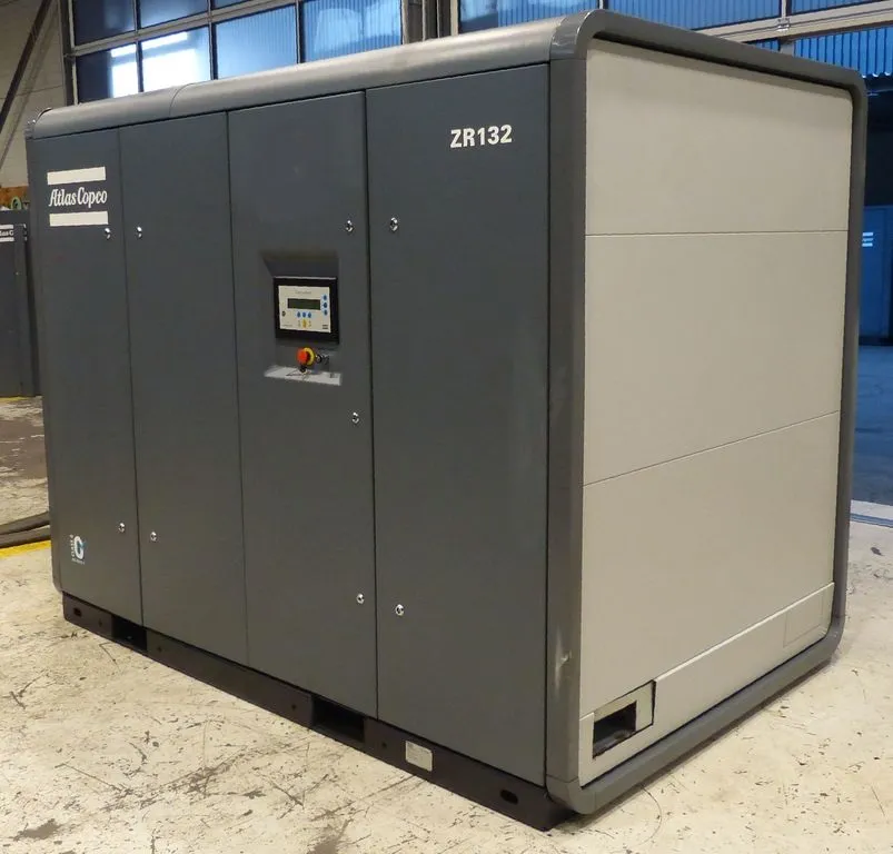 Atlas Copco ZR132 Винтовой безмасляный компрессор Б/У (Контрактный)