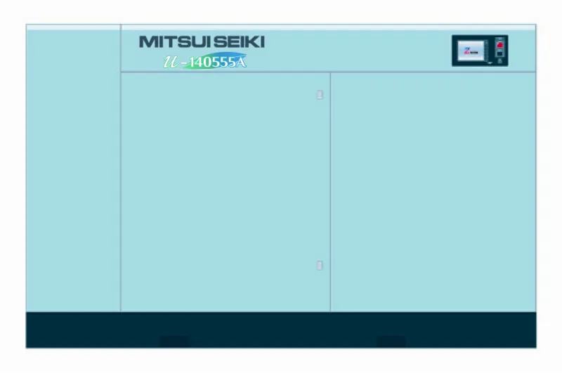 Mitsui Seiki u-140555A Винтовой безмасляный компрессор