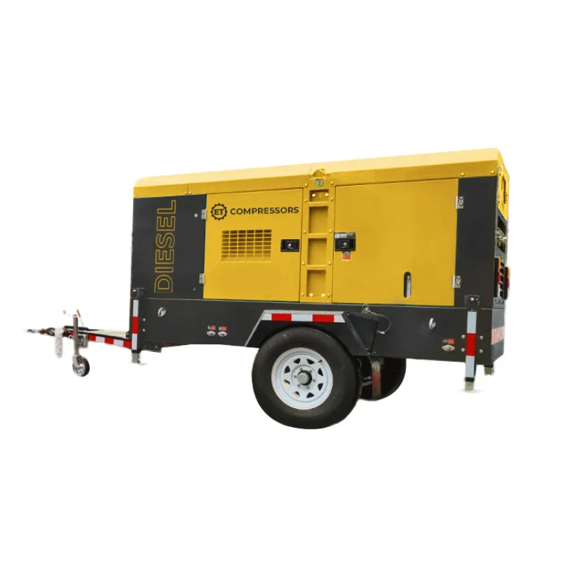 ET-Compressors ET SD-390T-20 Винтовой компрессор на шасси