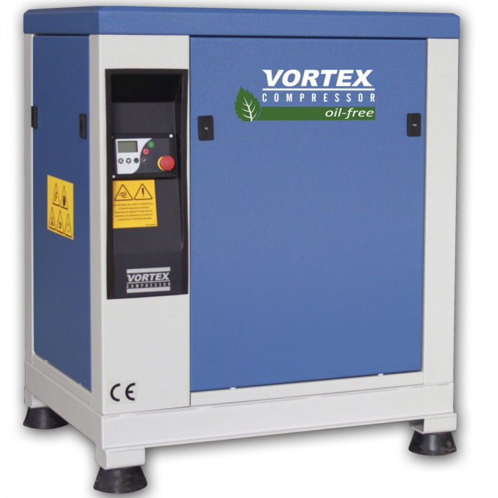 Vortex VOFS 1.5 кВт 8Атм Винтовой безмасляный компрессор