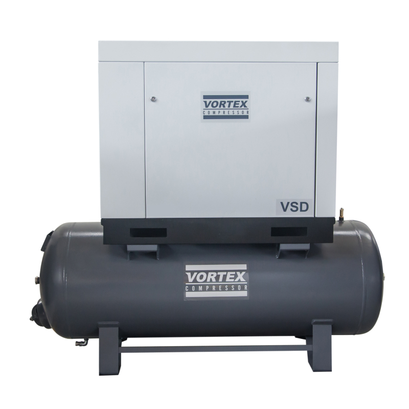 Vortex MCV 11кВт 7.5Атм Винтовой компрессор с ресивером